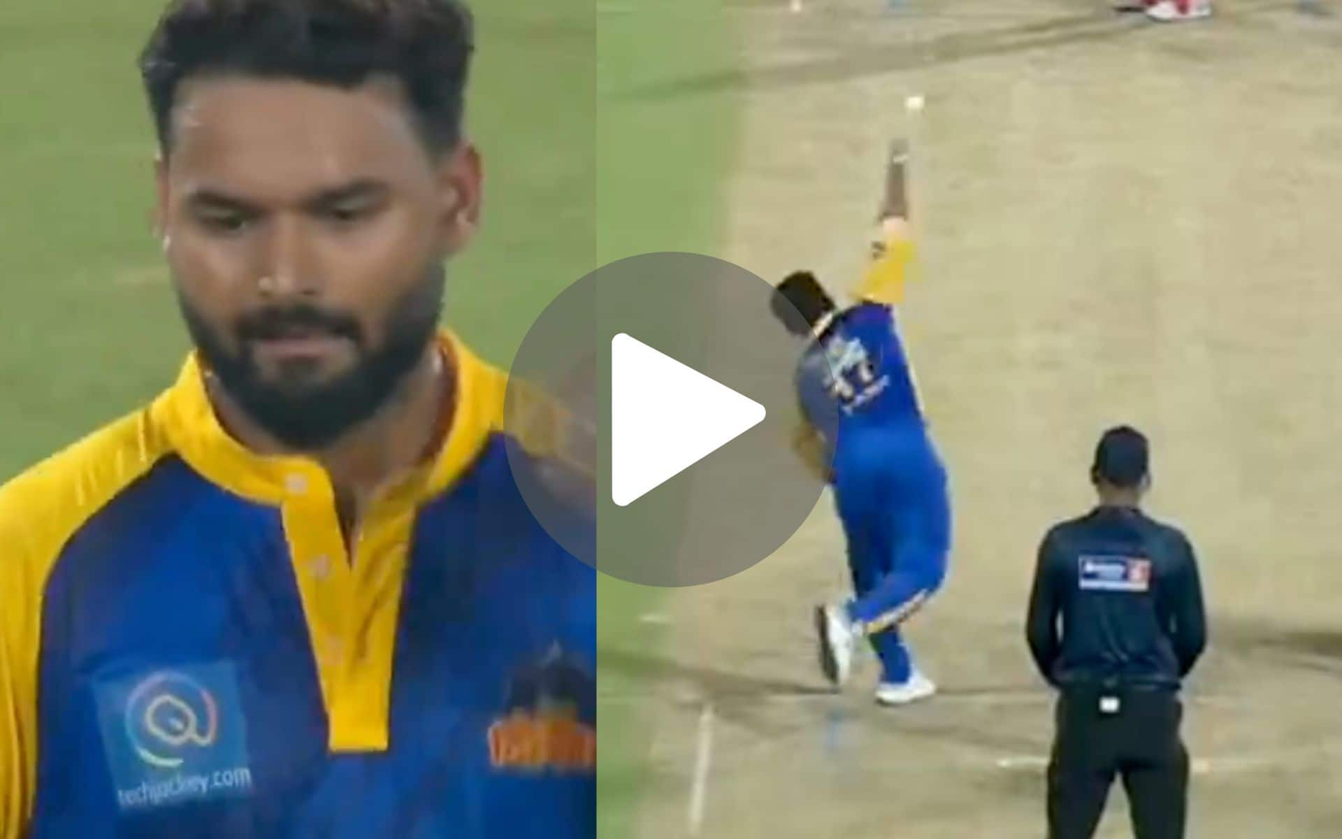 [Watch] Right-Arm Wrist Spinner Rishabh Pant Auditions For Gambhir's India In DPL 2024 Opener